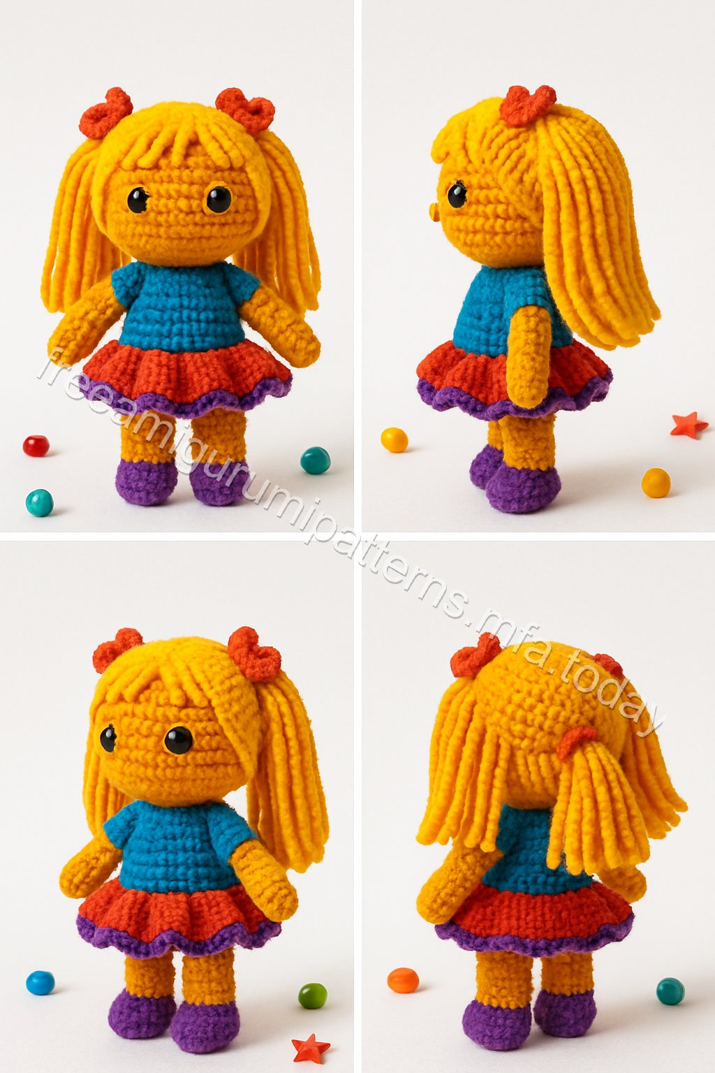 Amigurumi Doll Free Pattern