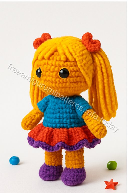 Amigurumi Doll Free Pattern