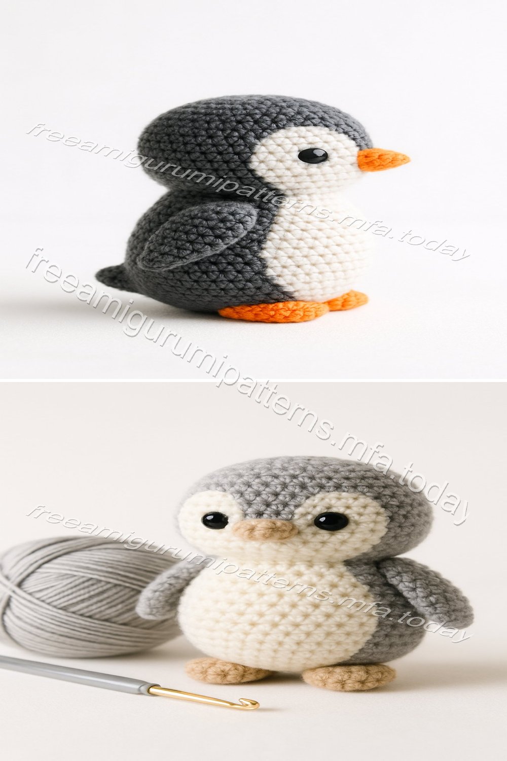 Free Crochet Pattern: Adorable Amigurumi Penguin