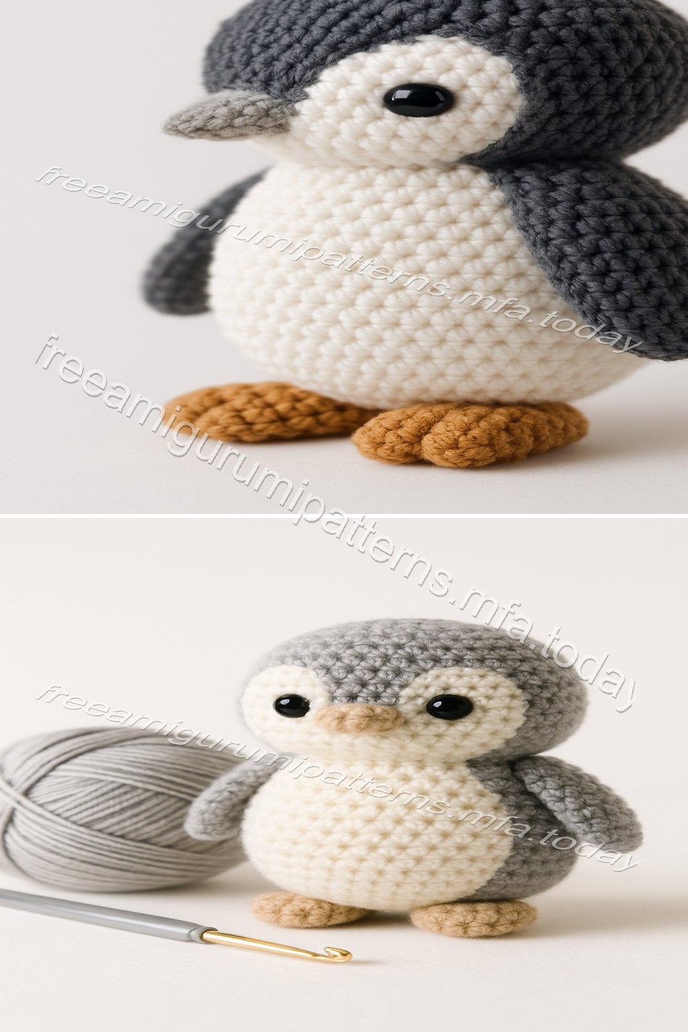 Free Crochet Pattern: Adorable Amigurumi Penguin