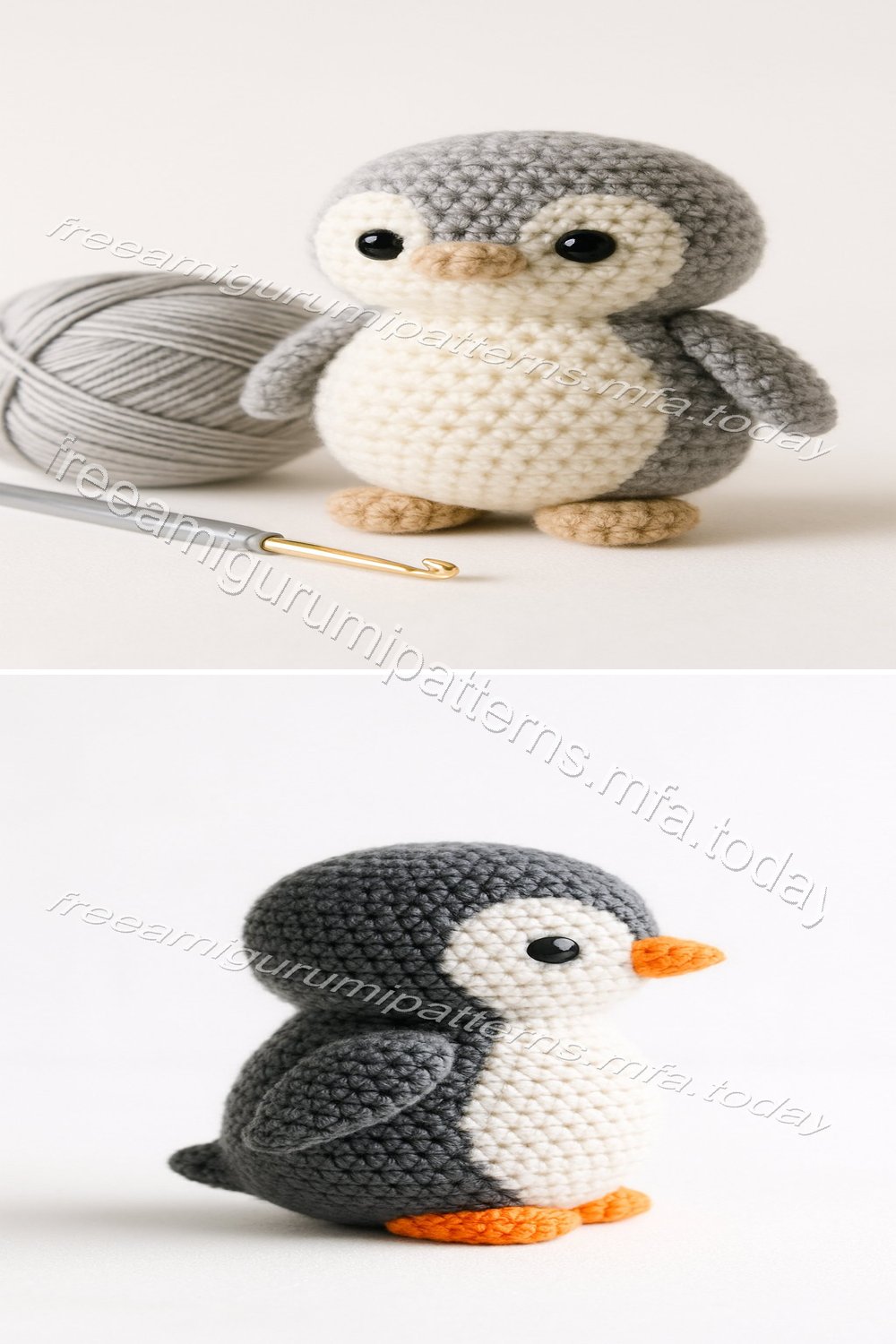 Free Crochet Pattern: Adorable Amigurumi Penguin