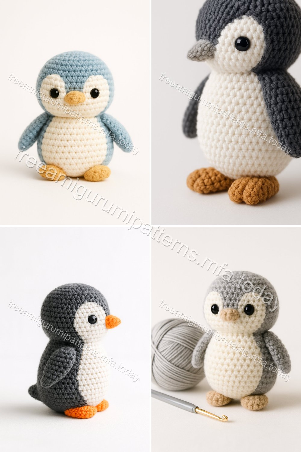 Free Crochet Pattern: Adorable Amigurumi Penguin