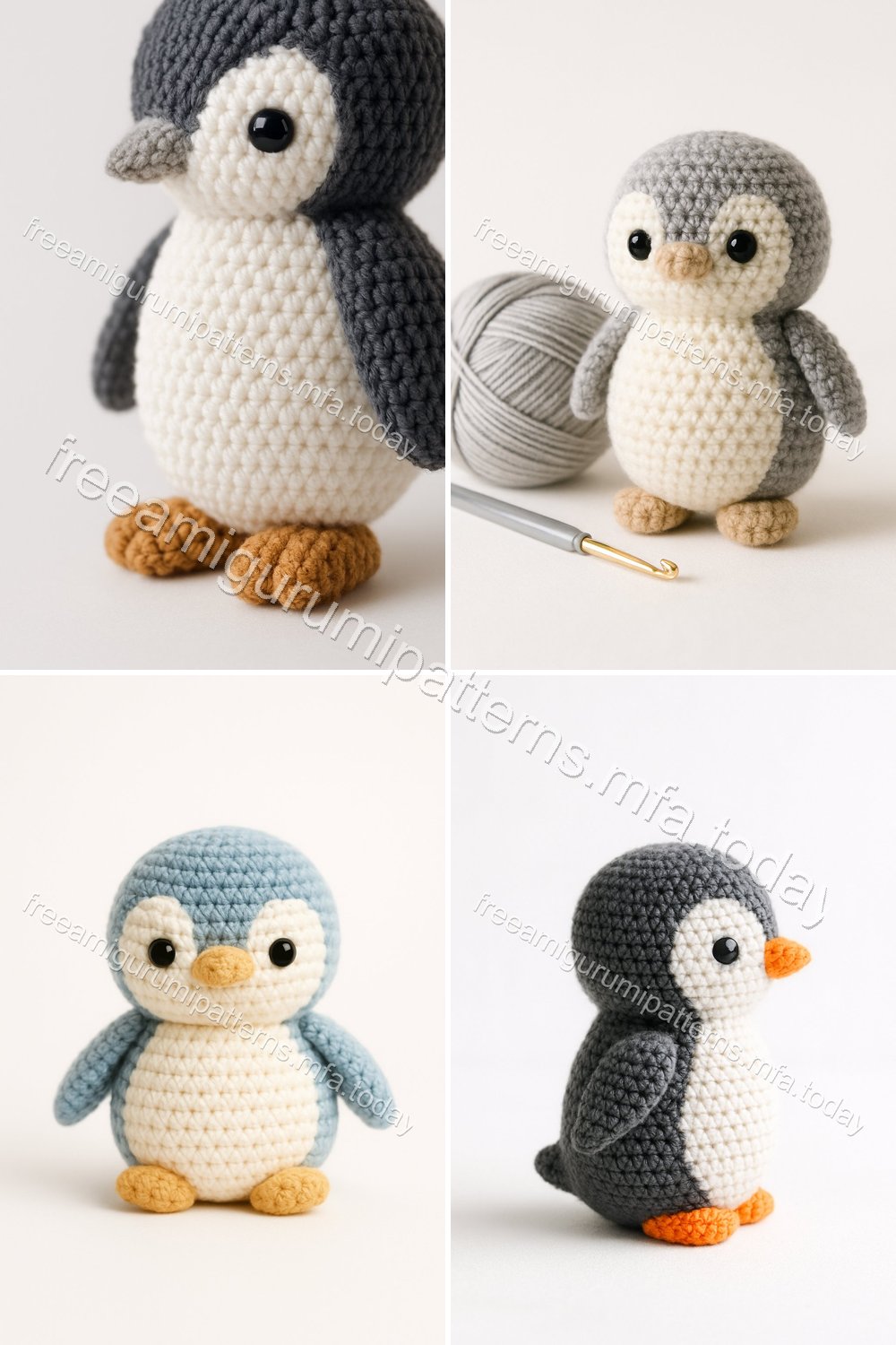 Free Crochet Pattern: Adorable Amigurumi Penguin