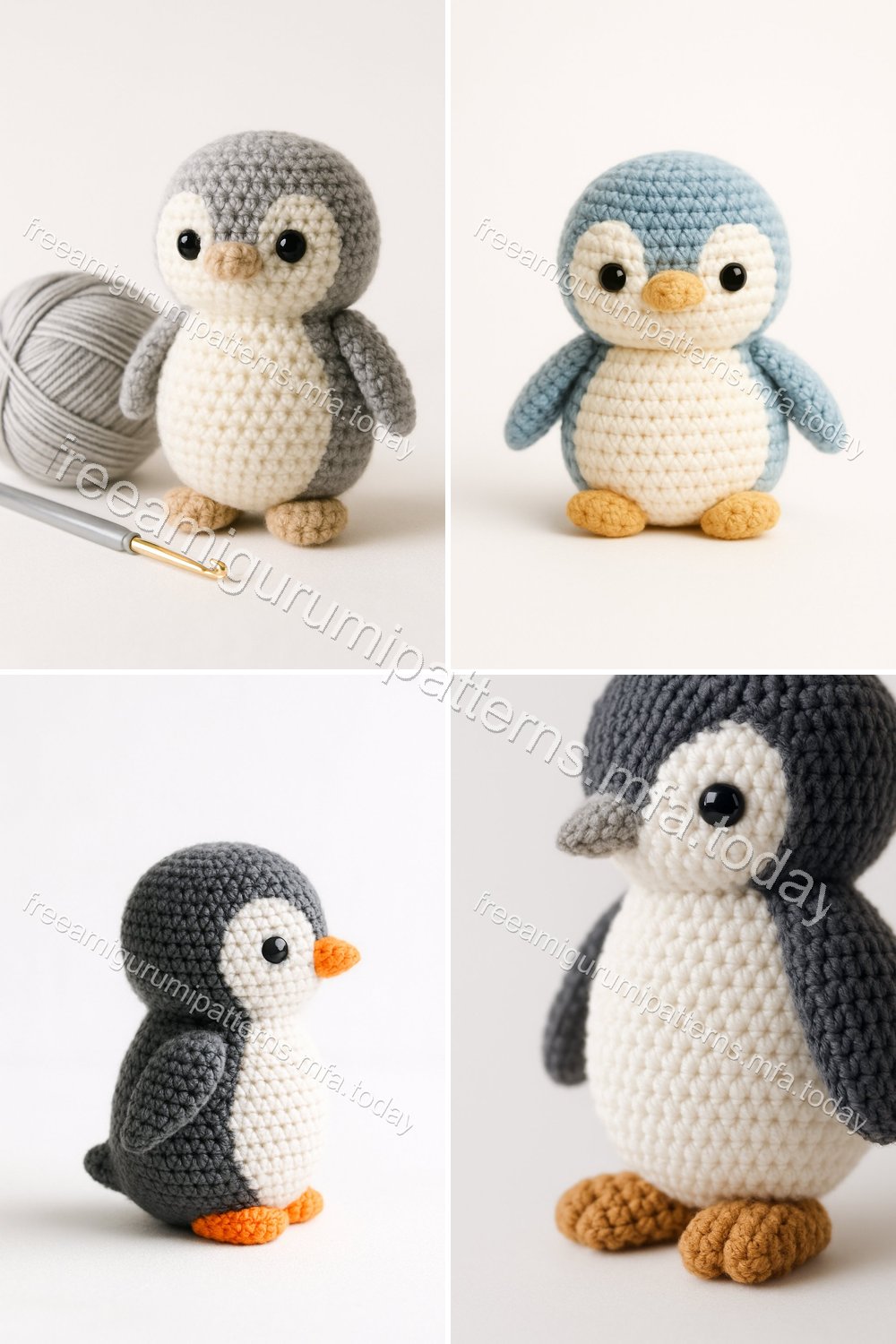 Free Crochet Pattern: Adorable Amigurumi Penguin