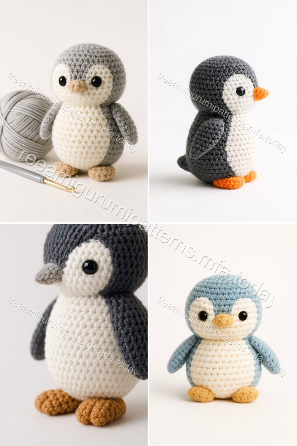 Free Crochet Pattern: Adorable Amigurumi Penguin