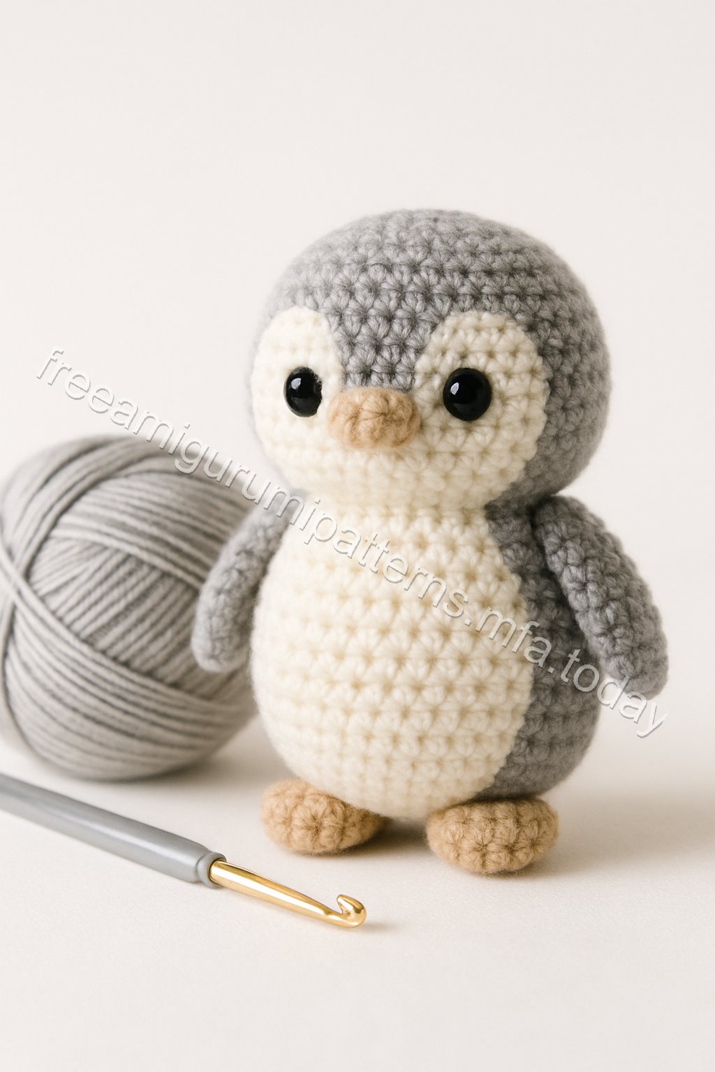 Free Crochet Pattern: Adorable Amigurumi Penguin