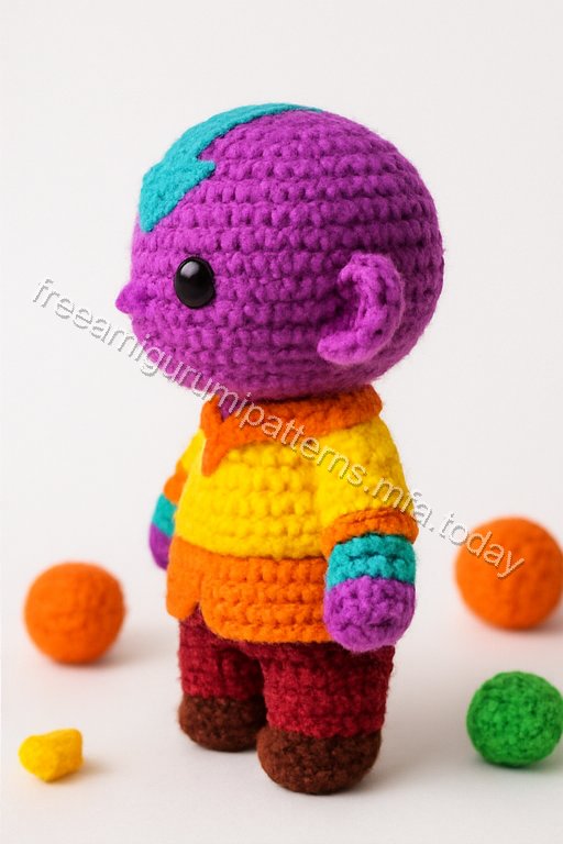 Amigurumi Aang Free Pattern