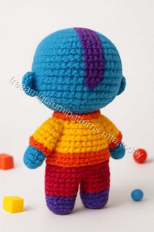 Amigurumi Aang Free Pattern