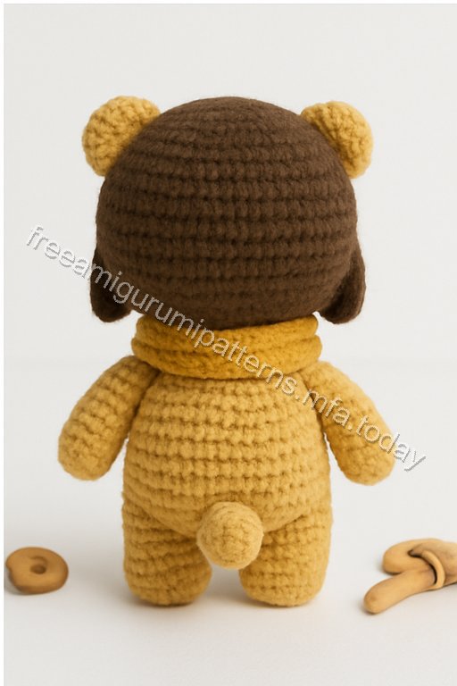 Amigurumi Aviator Bear Free Pattern