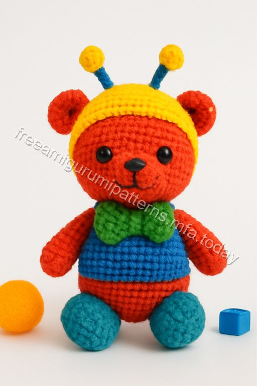 Amigurumi Buggy Bear Free Pattern