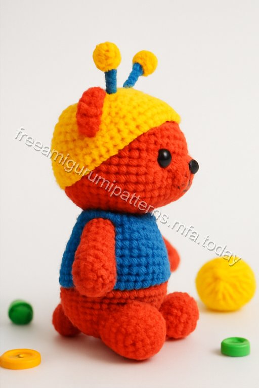 Amigurumi Buggy Bear Free Pattern