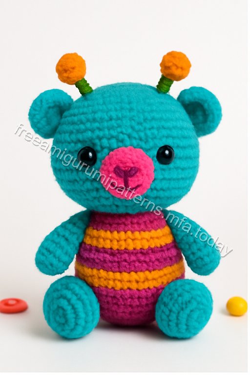 Amigurumi Buggy Bear Free Pattern
