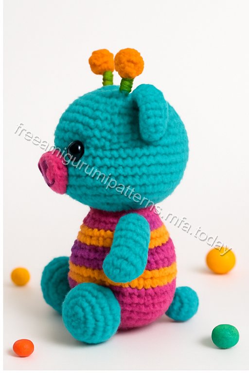 Amigurumi Buggy Bear Free Pattern