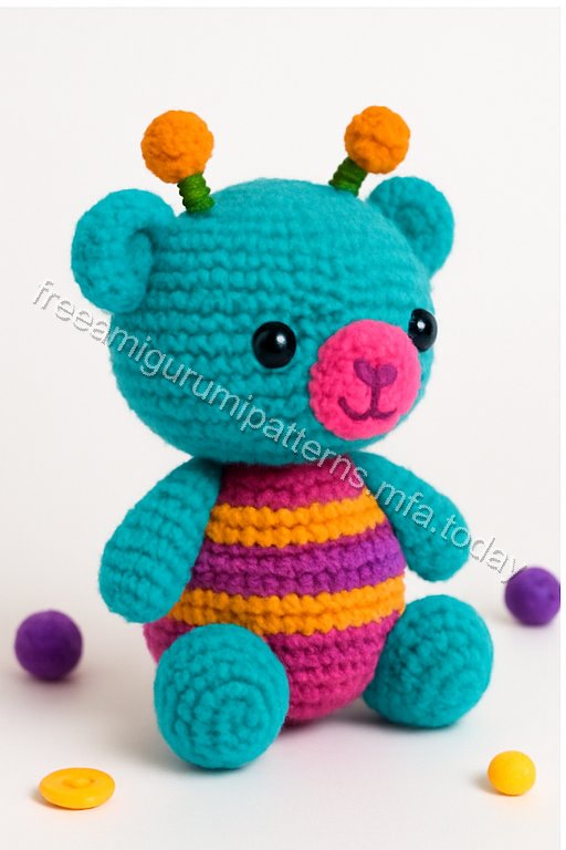 Amigurumi Buggy Bear Free Pattern