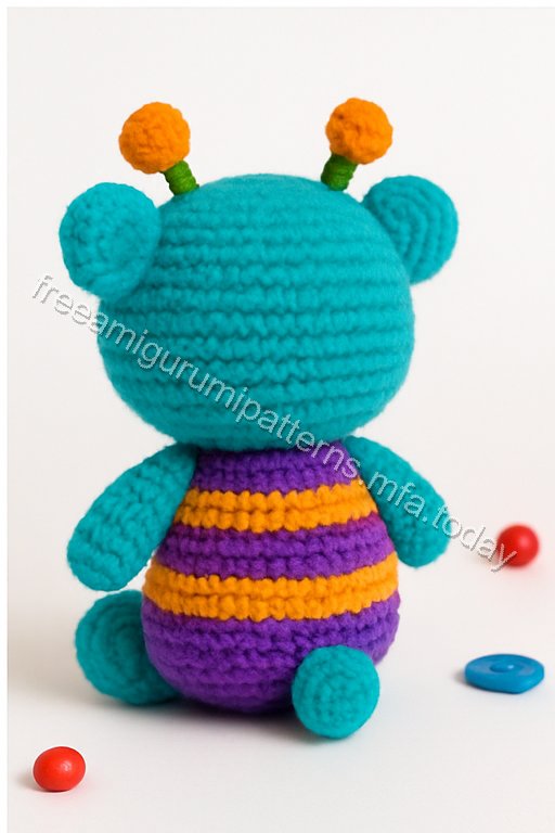 Amigurumi Buggy Bear Free Pattern