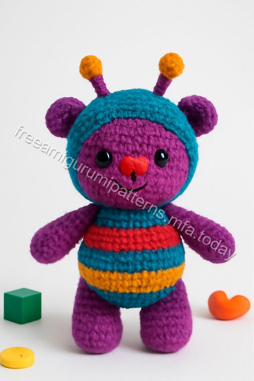 Amigurumi Buggy Bear Free Pattern