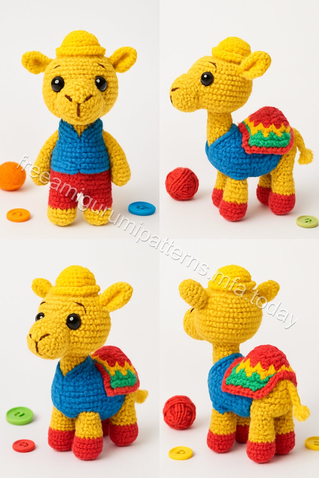 Amigurumi Camel Free Pattern