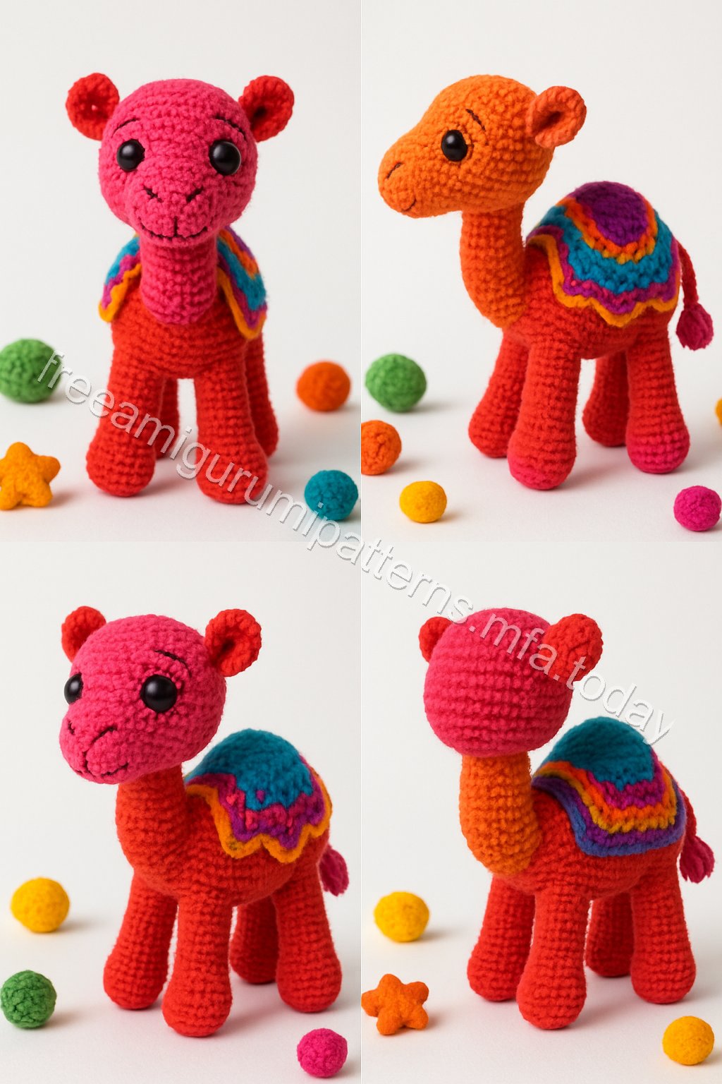Amigurumi Camel Free Pattern