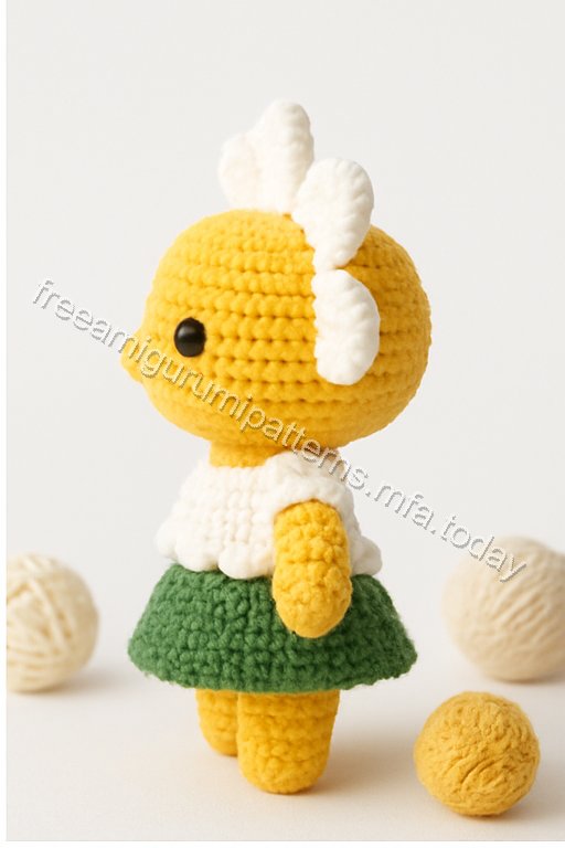 Amigurumi Daisy Free Pattern