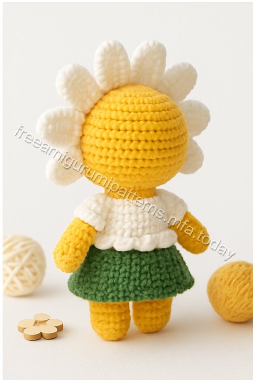 Amigurumi Daisy Free Pattern