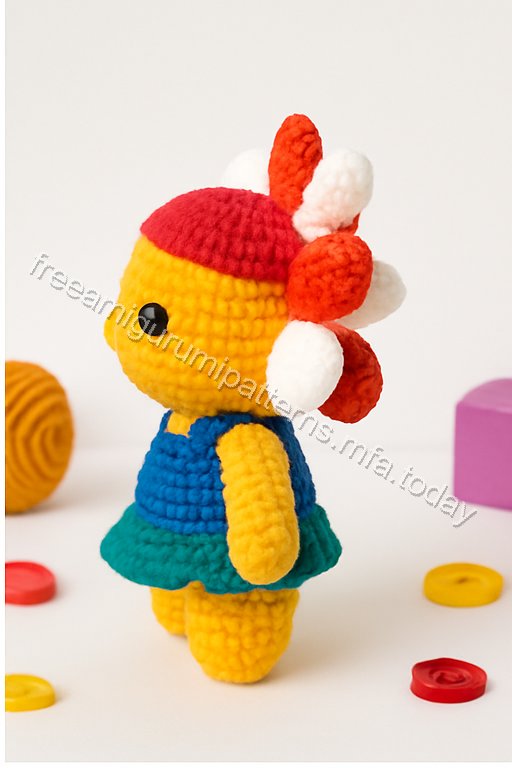 Amigurumi Daisy Free Pattern