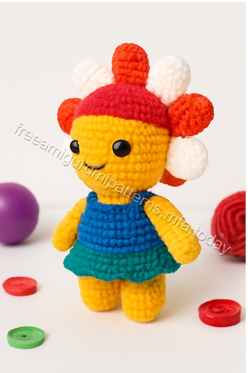Amigurumi Daisy Free Pattern
