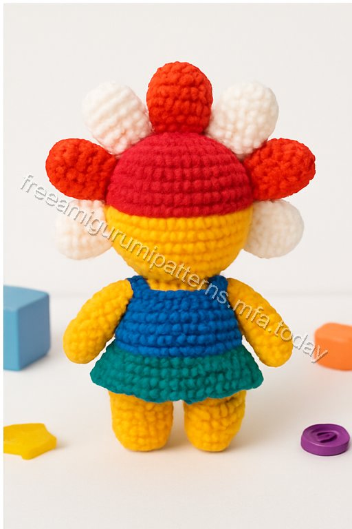Amigurumi Daisy Free Pattern