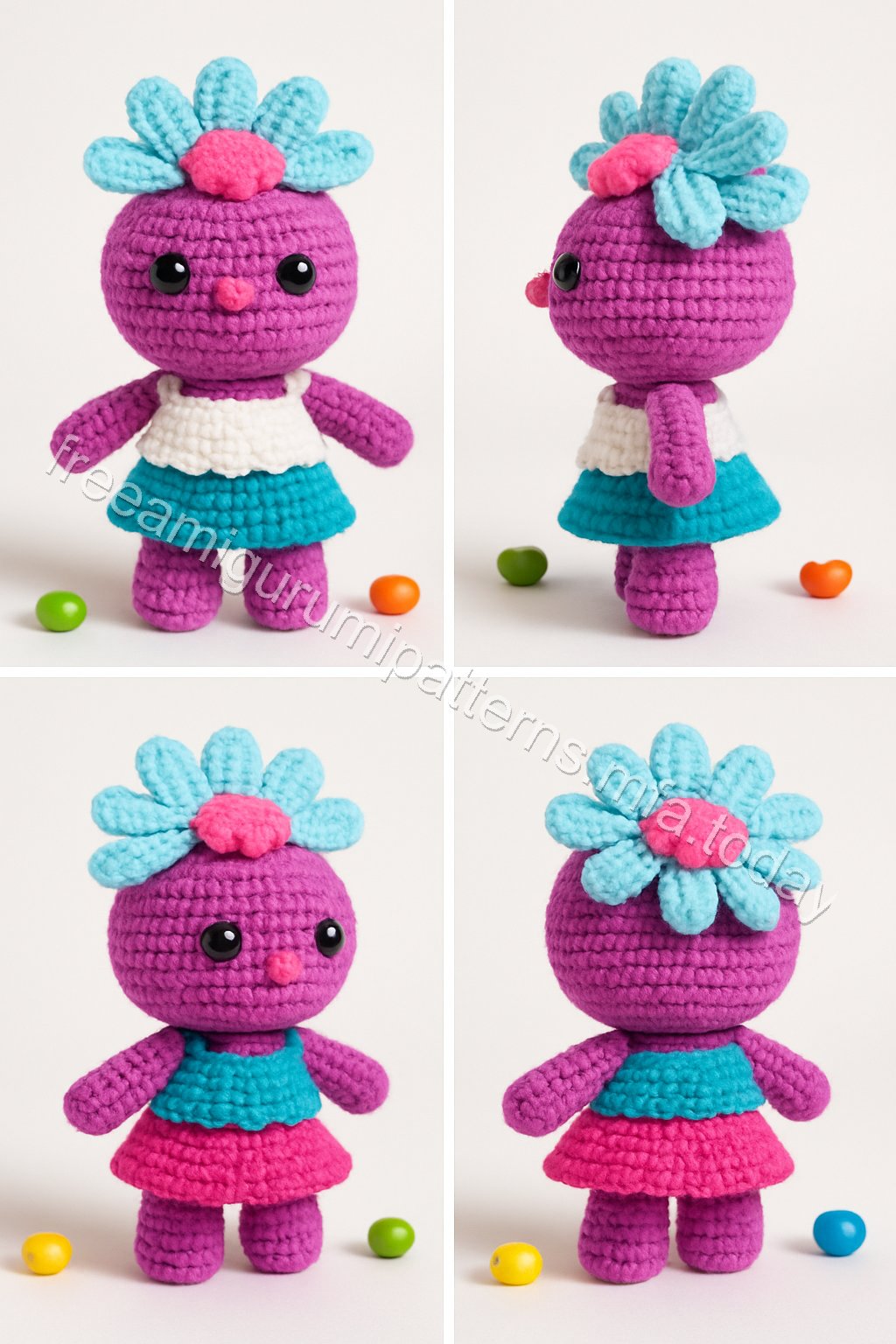 Amigurumi Daisy Free Pattern