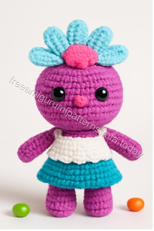 Amigurumi Daisy Free Pattern