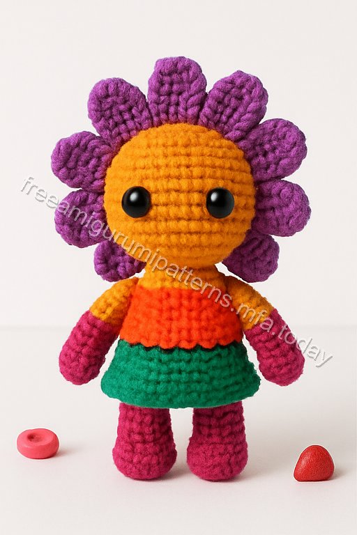 Amigurumi Daisy Free Pattern