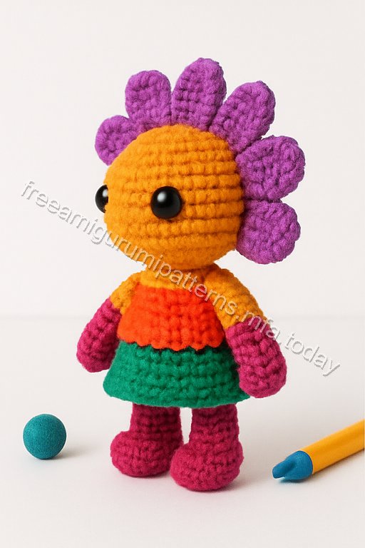 Amigurumi Daisy Free Pattern