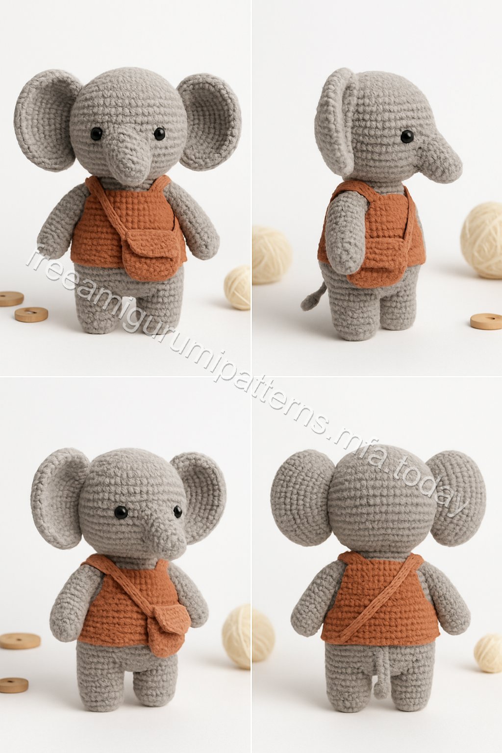 Amigurumi Elephant Free Pattern