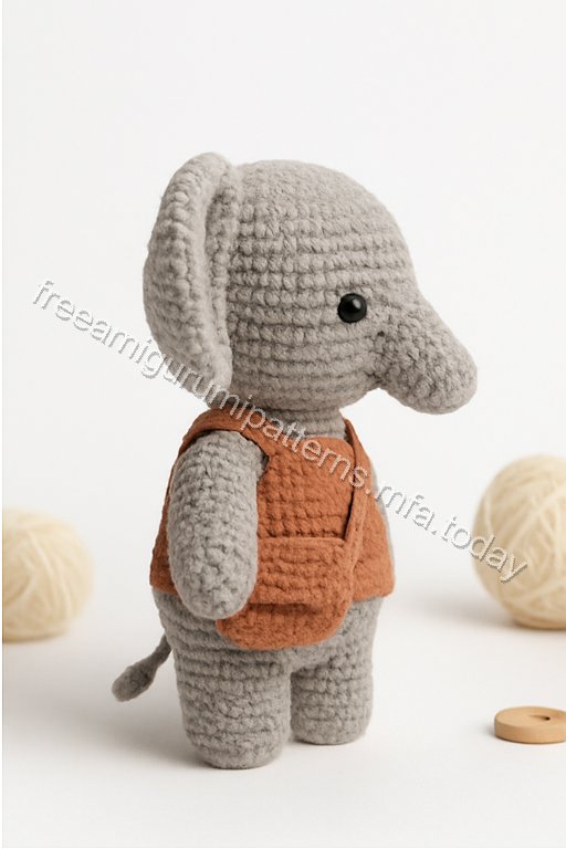 Amigurumi Elephant Free Pattern