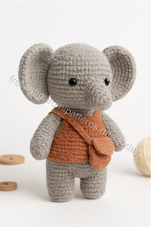 Amigurumi Elephant Free Pattern