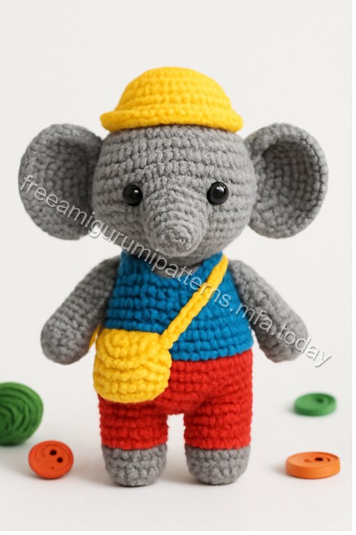 Amigurumi Elephant Free Pattern