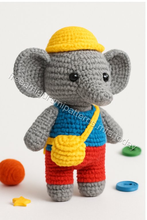 Amigurumi Elephant Free Pattern