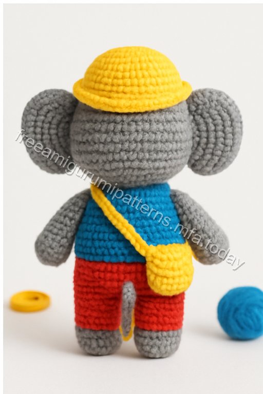 Amigurumi Elephant Free Pattern