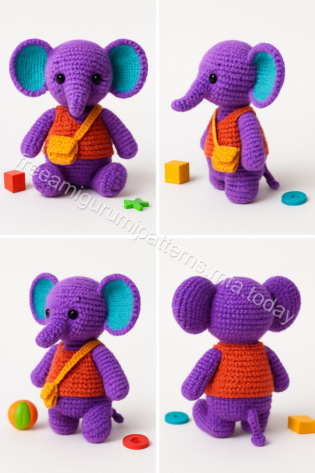 Amigurumi Elephant Free Pattern