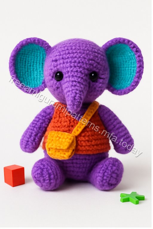 Amigurumi Elephant Free Pattern
