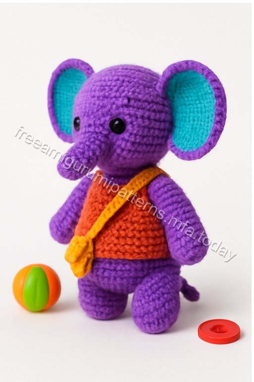 Amigurumi Elephant Free Pattern