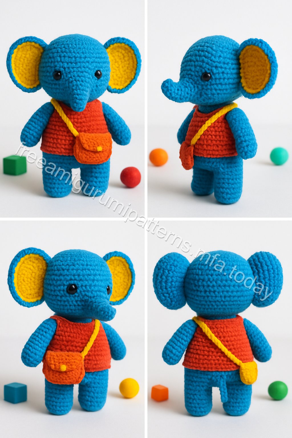 Amigurumi Elephant Free Pattern