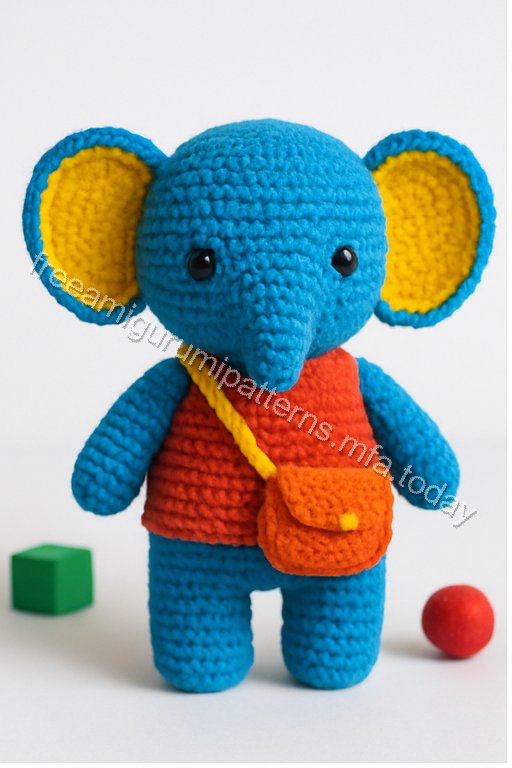 Amigurumi Elephant Free Pattern