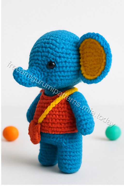 Amigurumi Elephant Free Pattern