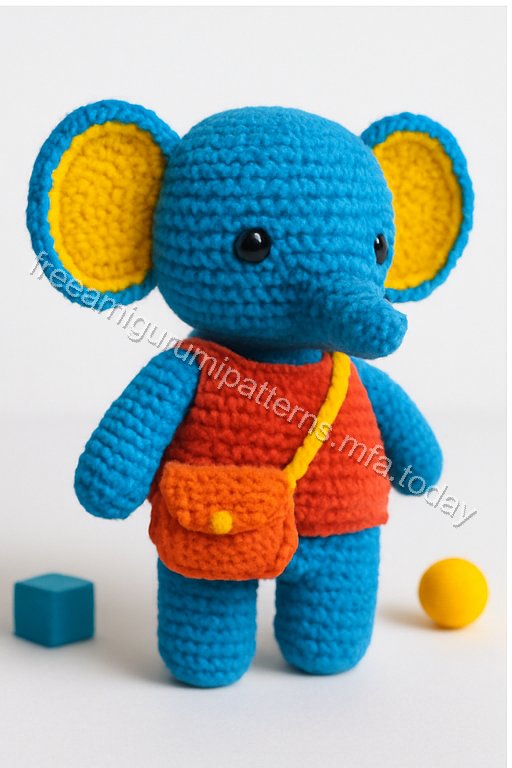 Amigurumi Elephant Free Pattern