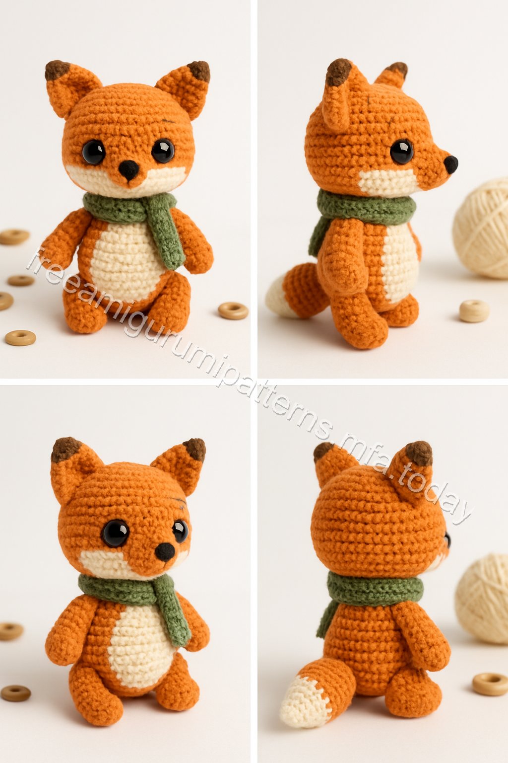 Amigurumi Fox Free Pattern