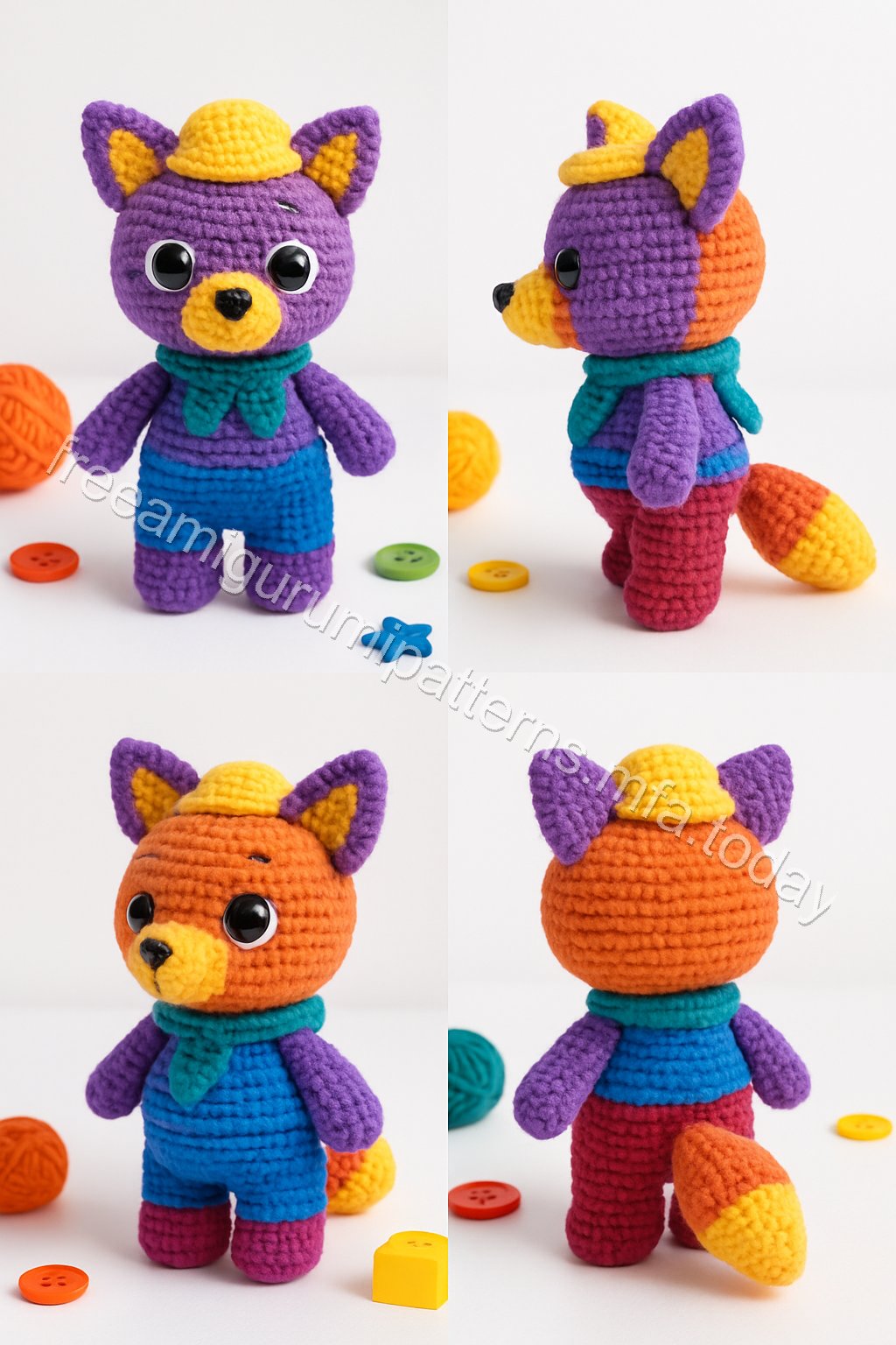 Amigurumi Fox Free Pattern