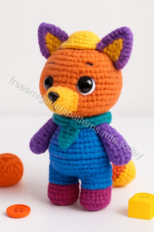 Amigurumi Fox Free Pattern