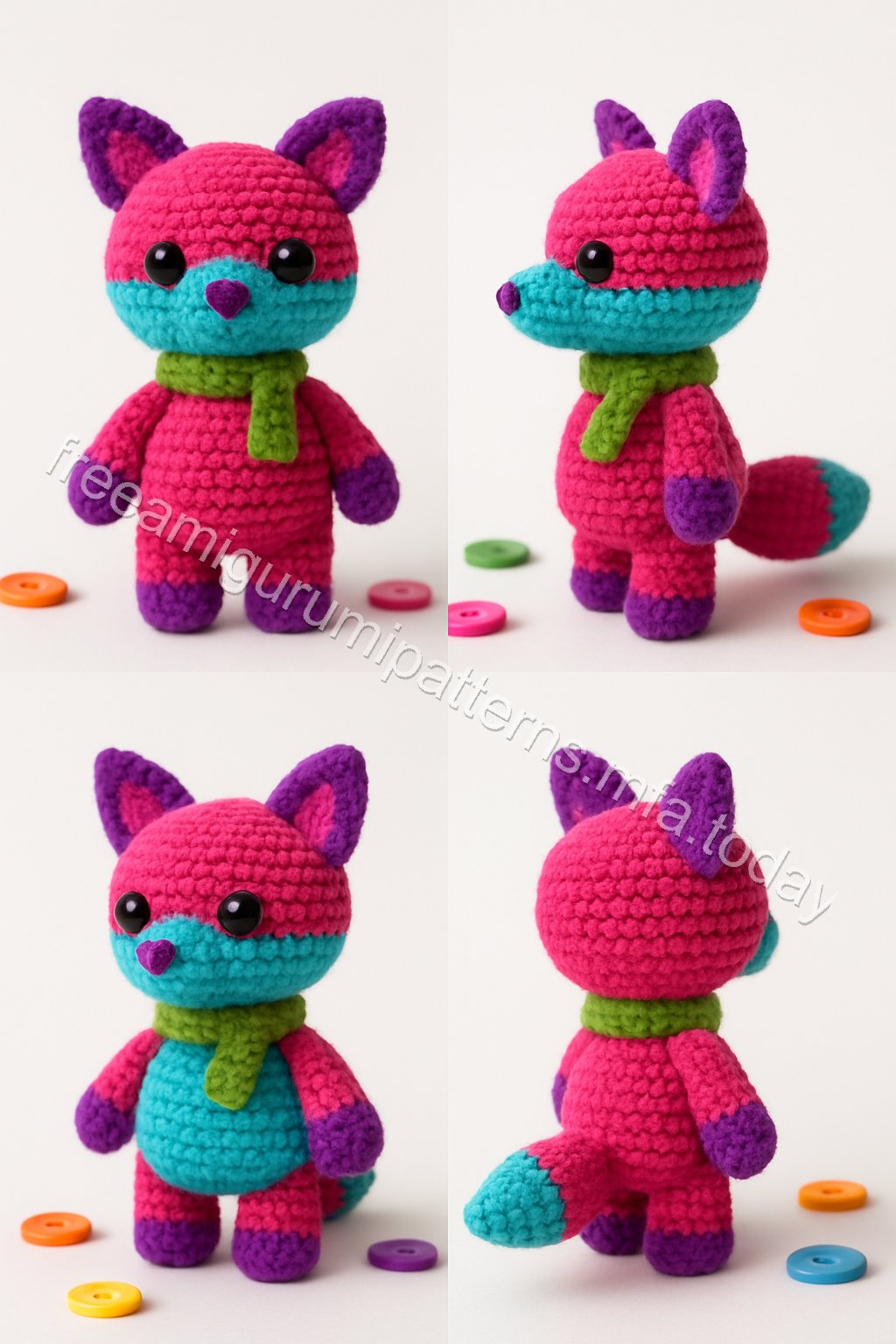 Amigurumi Fox Free Pattern