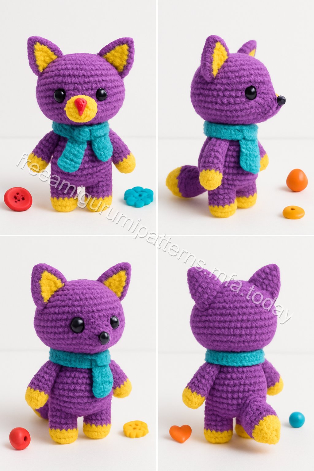 Amigurumi Fox Free Pattern