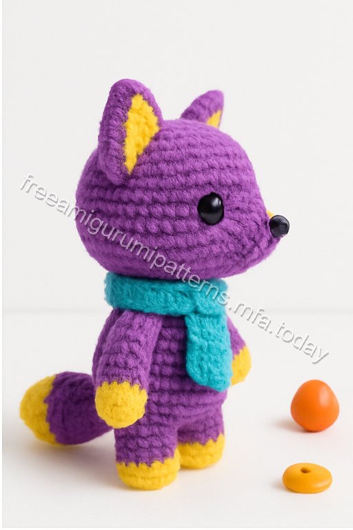 Amigurumi Fox Free Pattern